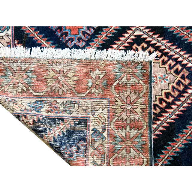 Early 20th Century Persian Bakhtiari Rug For Sale - Image 15 of 16
