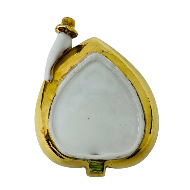 Mid-Century Hollywood Regency 22k Gold Playing Card Suit Trinket Dishes - Set of 4 For Sale In Tampa - Image 6 of 15