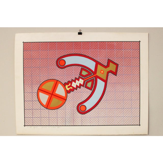 Poster by Renato Volpini, 1970s For Sale - Image 4 of 4