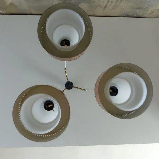 Scandinavian Ceiling Lamp, 1950s For Sale - Image 16 of 18