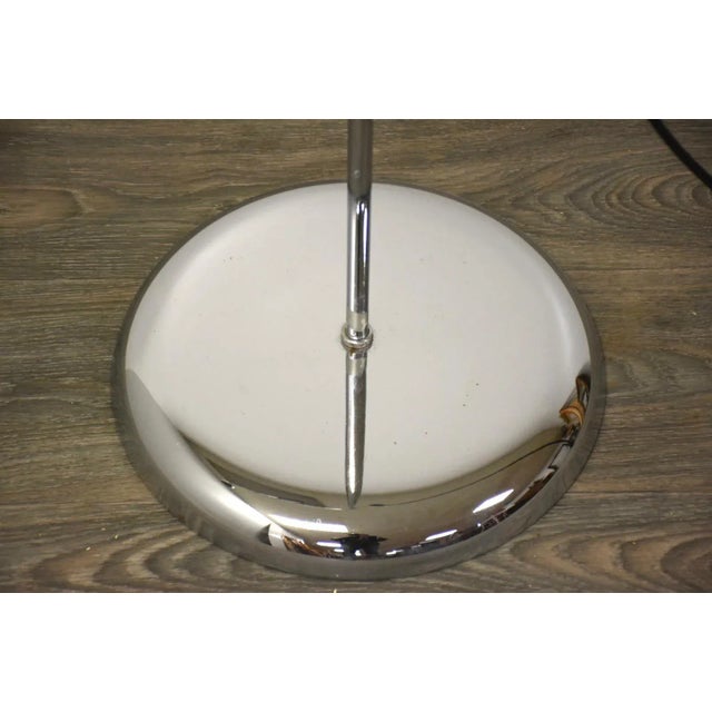 1970s Robert Sonneman ‘Orbiter’ Chrome Floor Lamp For Sale - Image 5 of 7
