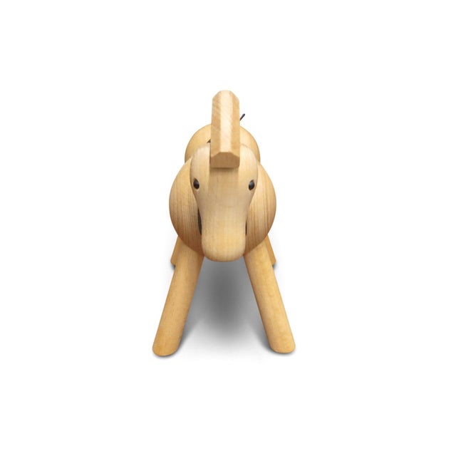 Mid-Century Modern 1930s Designed Kay Bojesen’s Oak Horse Danish Toy For Sale - Image 3 of 5