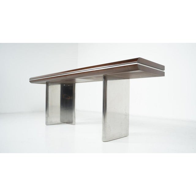Console Table attributed to Hans von Klier for Gruppo Skipper, Italy, 1970s For Sale - Image 4 of 13