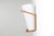 Wood Wall Lamp in Curved Teak and Plywood by Louis Kalff for Philips, 1959 For Sale - Image 7 of 12