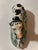 Mottahedeh Black and White Staffordshire Style Dog With Hare For Sale - Image 10 of 11