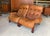 Tan Mid-Century Modern Norwegian Tan Leather Two-Seater Sofa by Oddvin Rykken for Rybo Rykken & Co For Sale - Image 8 of 17