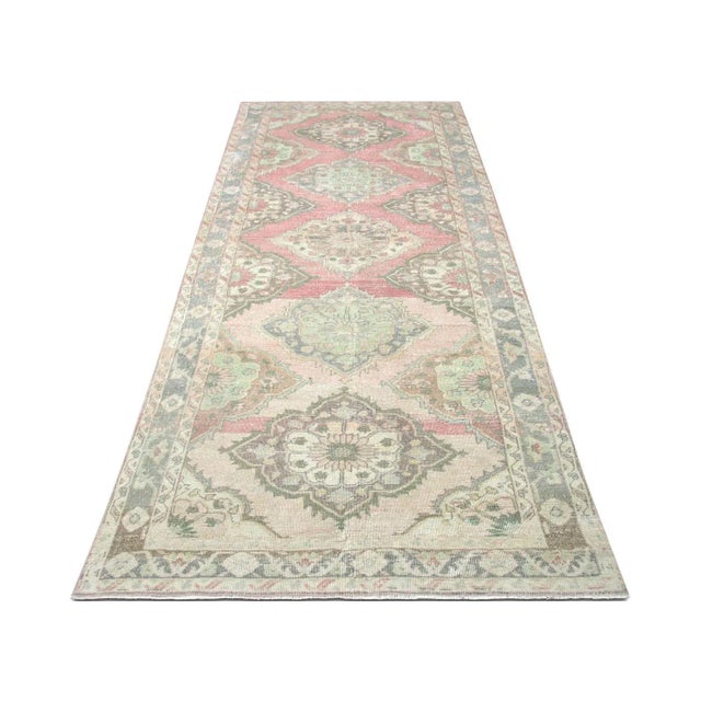 1960s 1960s Turkish Oushak Rug For Sale - Image 5 of 7