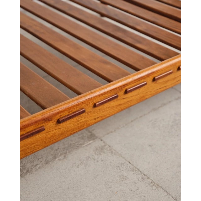 Daybed in Teak and Bouclé Upholstery, Denmark, 1960s For Sale - Image 11 of 17