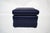 Late 20th Century Late 20th Century Blue Ottoman With Fringed Skirt For Sale - Image 5 of 8