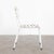 1960s Midcentury Czech White Metal Chair For Sale - Image 17 of 18