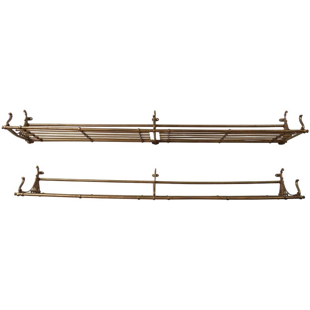 Pair of Late 19th Century Train Car Luggage Rack For Sale - Image 12 of 12