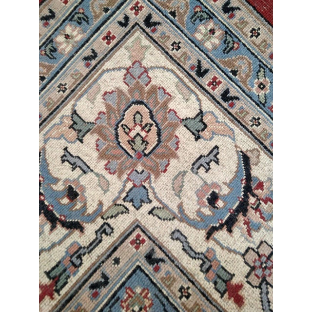 1970s 1970's Indo Kashan Rug , 9' X 12' For Sale - Image 5 of 7