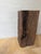 Primitive industrial column with an aged steel top