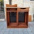 Bistrot De Paris Bar Cabinet in Cherry Wood, Zinc and Gilt Brass from Roche Bobois, France, 1980s For Sale - Image 13 of 18