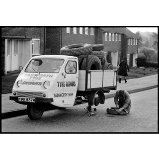 Arthur Steel: Tire Repair Specialist, Limited Edition Photograph 16 X 12” For Sale