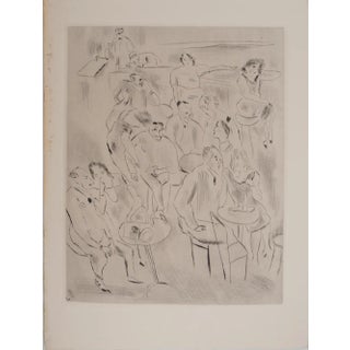 Jules Pascin, At the Ball, Original Engraving For Sale