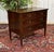 Early 20th century English chest of drawers in mahogany and oak - W=91cm, D=51.5cm, H=78cm.