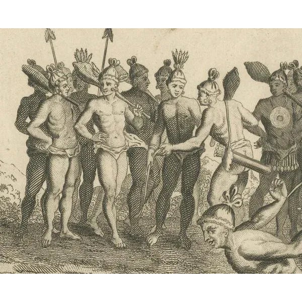 The King of Florida and His Magician, 1780, Paper For Sale - Image 3 of 7