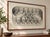 Mid Century Modern Framed M.C. Escher’s Horsemen design, featuring interlocking riders woven through a continuous looping...