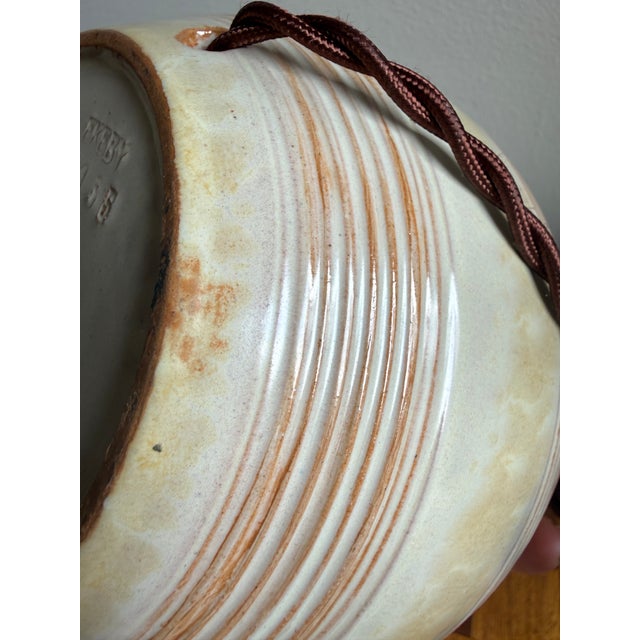 Art Deco Table Lamp by Anna-Maria Thomson for Upsala Ekeby, 1930s For Sale - Image 10 of 11