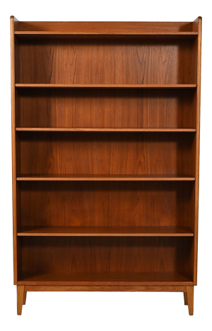 Scandinavian Teak Bookcase by Ferdinand Lundquist, 1960s