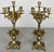 Vintage French Ornate 5-Arm Candelabras, Set of 2 For Sale - Image 4 of 14