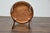 Italian Walnut Table with Round Quarter Veneer Top and Cabriole Legs For Sale - Image 4 of 12
