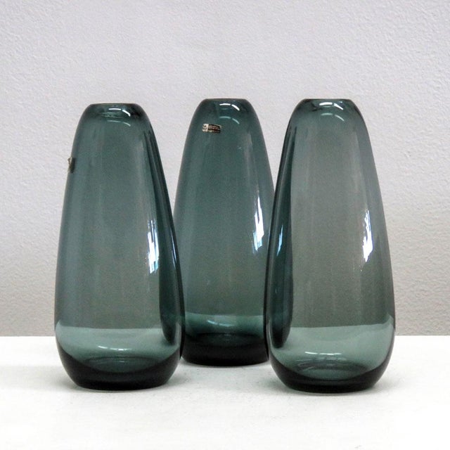Mid-Century Modern Wilhelm Wagenfeld "Turmalin" Vases, 1950 For Sale - Image 3 of 10