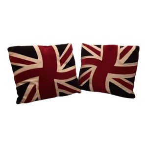 Stylized Union Jack Pillow Uk Flag