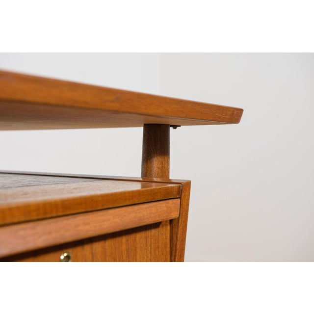 Mid-Century Teak Desk by Gunnar Nielsen Tibergaard, Denmark, 1960s For Sale - Image 18 of 18