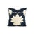 From F. Schumacher is Garden of Persia in the color Bleu Marine pillow cover. This pillow features different placements of...