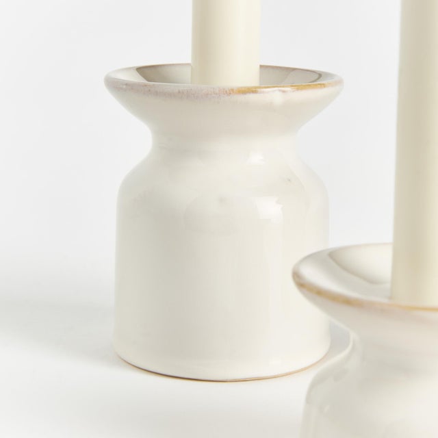 Kenneth Ludwig Chicago Owen Taper Holders St/3 For Sale - Image 4 of 5