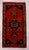 1960s Hand Knotted Small Turkish Rug. Organic Wool 1960's Entryway Decor DoorMat, Accent Rug - 21'' X 42'' For Sale - Image 5 of 12
