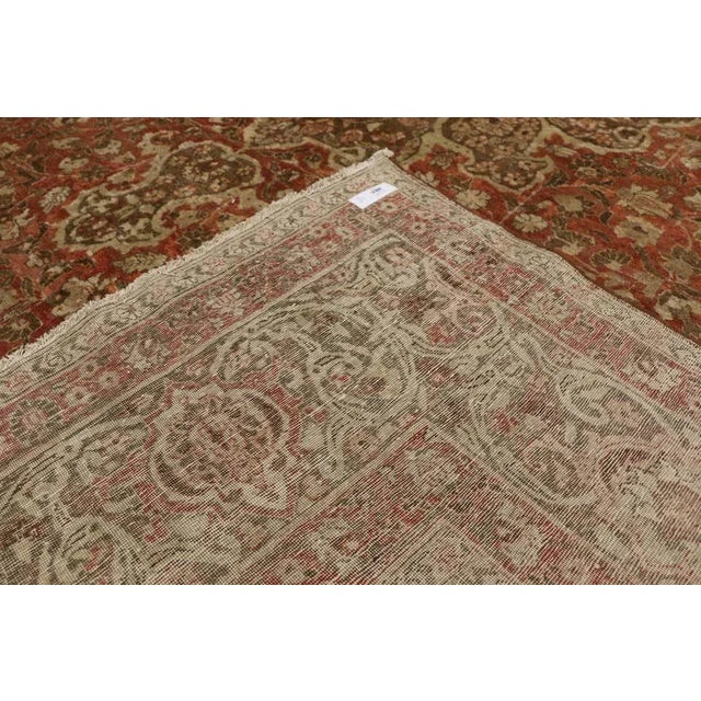 Early 20th Century Antique Persian Tabriz Rug - 09'00 X 12'00 For Sale - Image 5 of 9