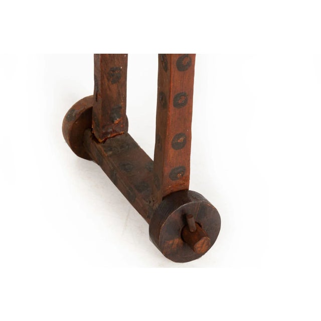 Rare American Folk Art Painted Carved Giraffe Sculpture, Pennsylvania Ca. 1850 For Sale - Image 14 of 18