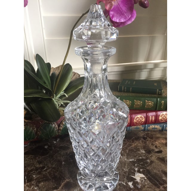 Waterford Crystal Adare Pattern Decanter With Stopper Chairish