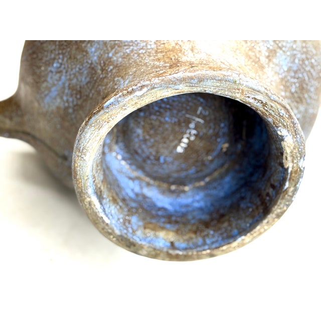 Ceramic Large Fountain Vinegar Cruet by Les 2 Potiers, 1960s For Sale - Image 7 of 9
