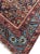 Antique Eggplant, Magenta & Sky Blue Water Garden Design Rug, 5.9 x 13.10 For Sale - Image 10 of 11