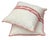 Fun pillows appear to be handwoven in a crispy creamy white finished with brick red accent & hand finished edges. These...