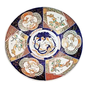 Late 19th Century Large Imari Charger