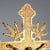 Gilded Bronze Crucifix with Masks and Garlands For Sale - Image 5 of 11