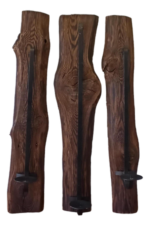 Candleholders, 1960s, Set of 3