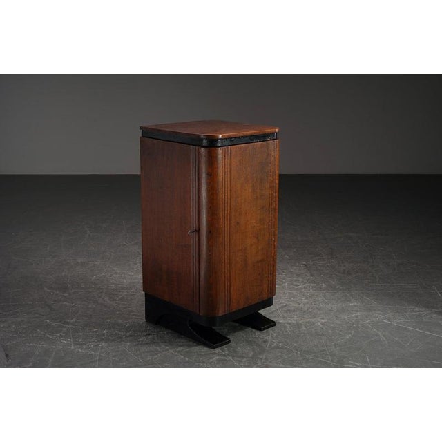 Vintage Art Deco Cabinet in Wood, 1930s For Sale - Image 3 of 17