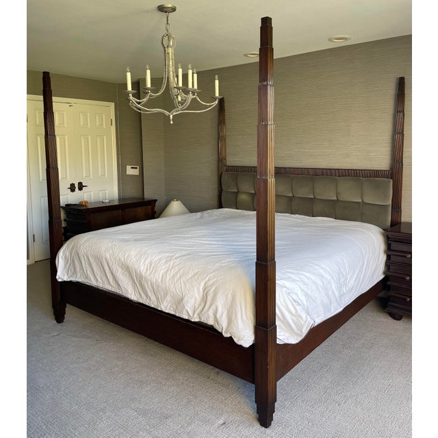 Nancy Corzine Maillot Upholstered King Bed For Sale - Image 9 of 9