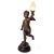 Large Bronze Statue of Cupids Carrying a Torch For Sale