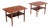 Povl Dinesen Pair Danish Modern Teak End Tables Solid Tapered Dowel legs 1 Shelf For Sale