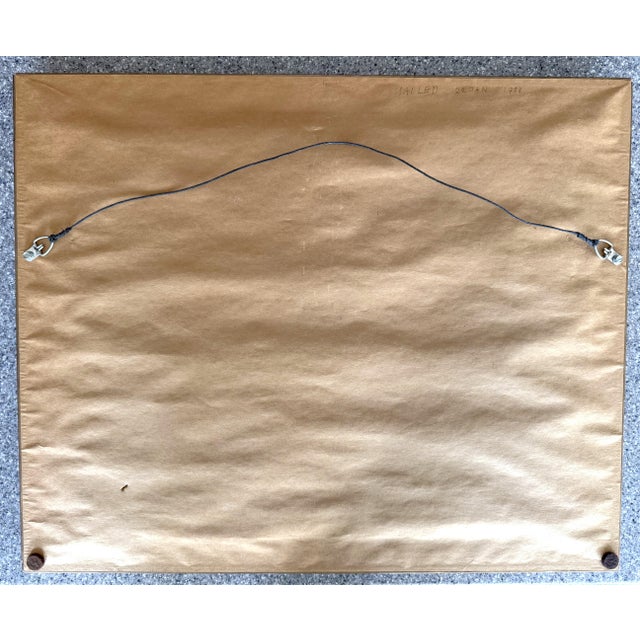 Late 20th Century Autumn Trees Original Oil Painting Artist Signed Vuckovic For Sale - Image 6 of 10