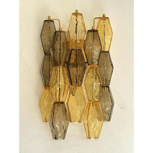 Gold Murano Glass Wall Sconce by Simoeng for Simoeng For Sale - Image 8 of 9