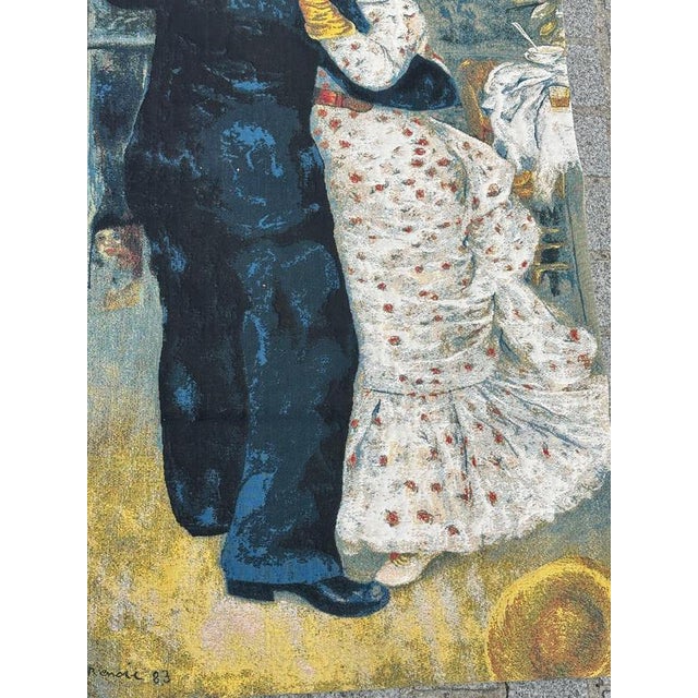 Jacquard Tapestry – Pierre-Auguste Renoir, “Danse à la campagne” – Made in Flanders Beautiful jacquard woven tapestry...