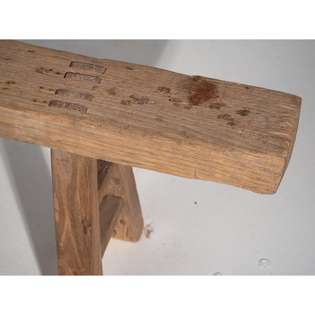 Large Antique Bench, 1870s For Sale - Image 11 of 15